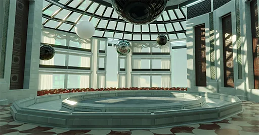 Atrium lobby